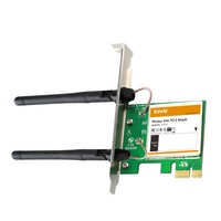 Placa de retea wireless Tenda W322E, PCI-E, N300Mbps