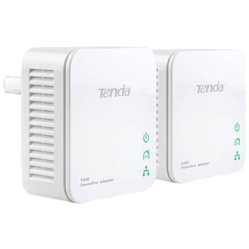 Kit Adaptor Powerline Tenda P200, AV200, compact Kit Adaptor Powerline Tenda P200, AV200, compact