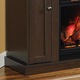 Semineu electric ClassicFlame Windsor de colt/perete, cu sunet, cu focar electric 23", Espresso