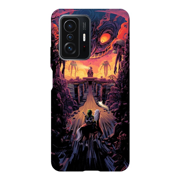 Husa telefon compatibila cu Xiaomi Redmi Note 14 Pro Plus, Viceversa, model The Legend of Zelda Majora Mask, Silicon, TPU