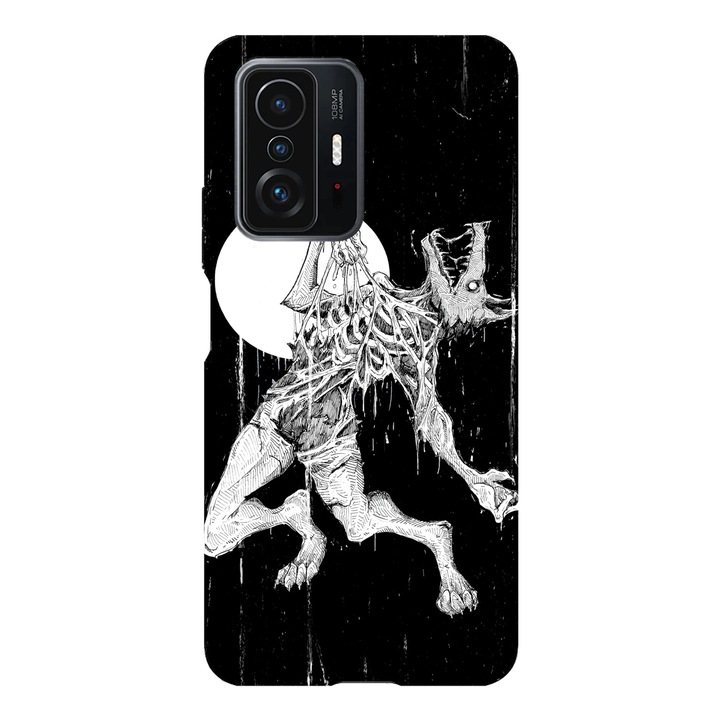 Husa telefon compatibila cu Xiaomi Redmi Note 14 Pro Plus, Viceversa, model Zoombie wolf, Silicon, TPU