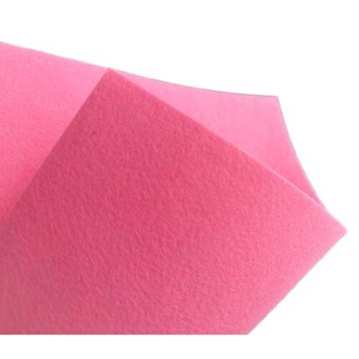 Fetru rigid 1mm 20X30cm, coala A4, roz deschis