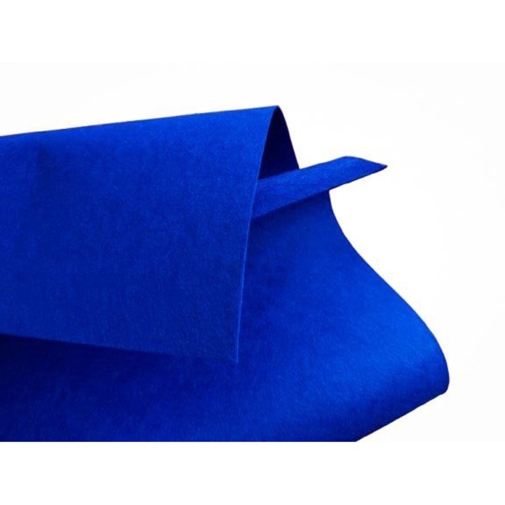 Fetru rigid 1mm 50X50cm, albastru inchis