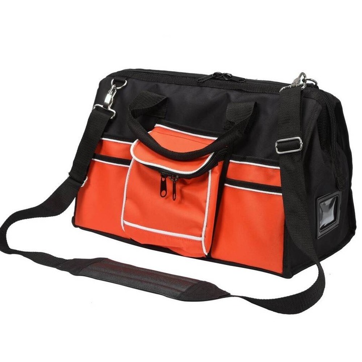 Yato Textil szerszámtáska 41 zsebbel, 18'', tépőzáras