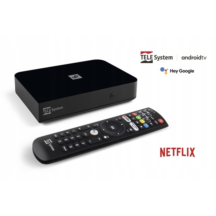 Decodor Smartbox UHD, CARDSPLITTER, Android TV, Bluetooth 5.0, HDMI 2.0, multicolor