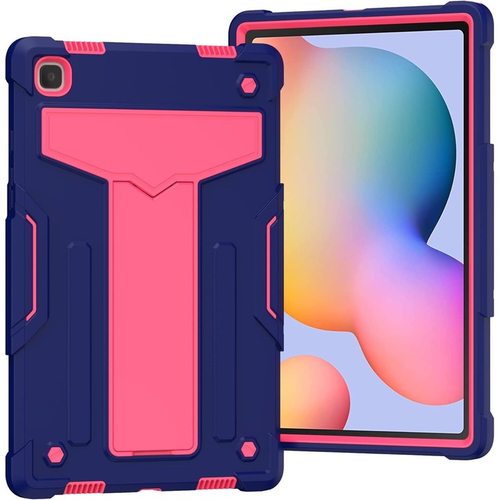 Husa blindata Huawei MatePad T8, cu suport, roz