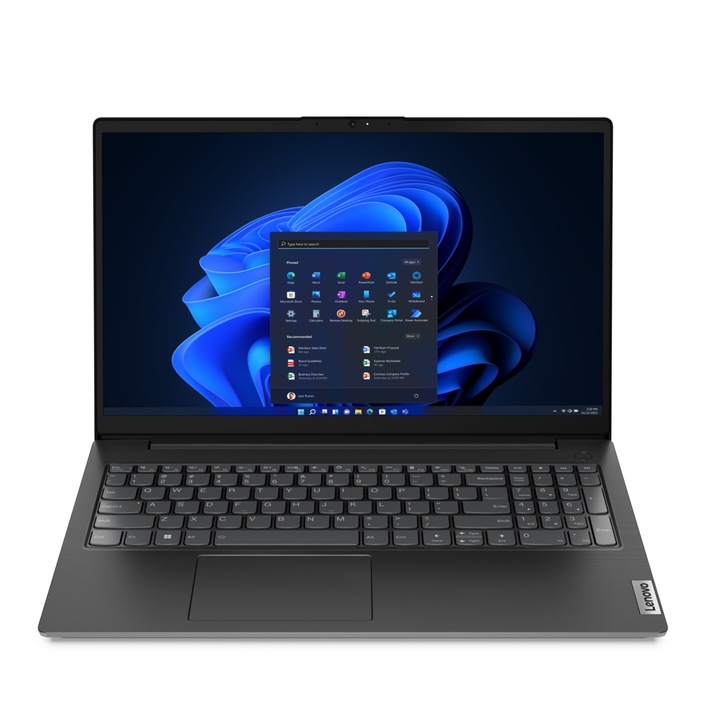 Lenovo V15 G4 FHD laptop, 15,6 hüvelykes Intel Core i3-1315U, 16 GB, 512 GB SSD, fekete