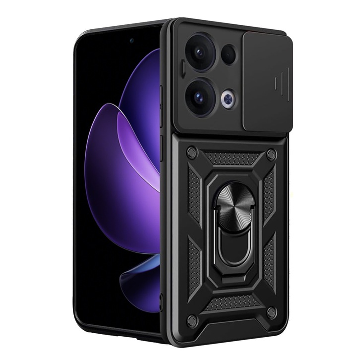 Кейс за Oppo Reno 13 camshield pro черен