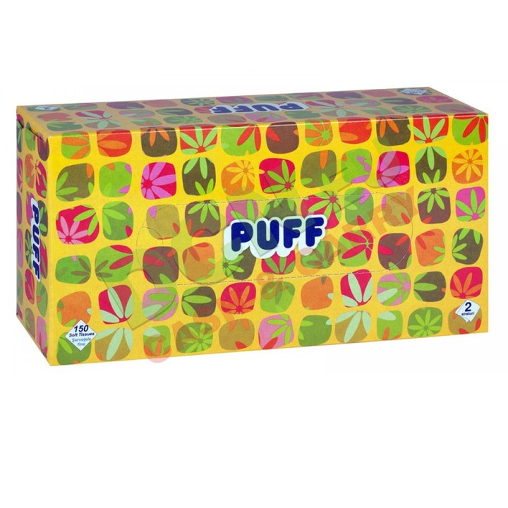 Pachet 3 X Servetele cutie pop up Puff 2str 150buc