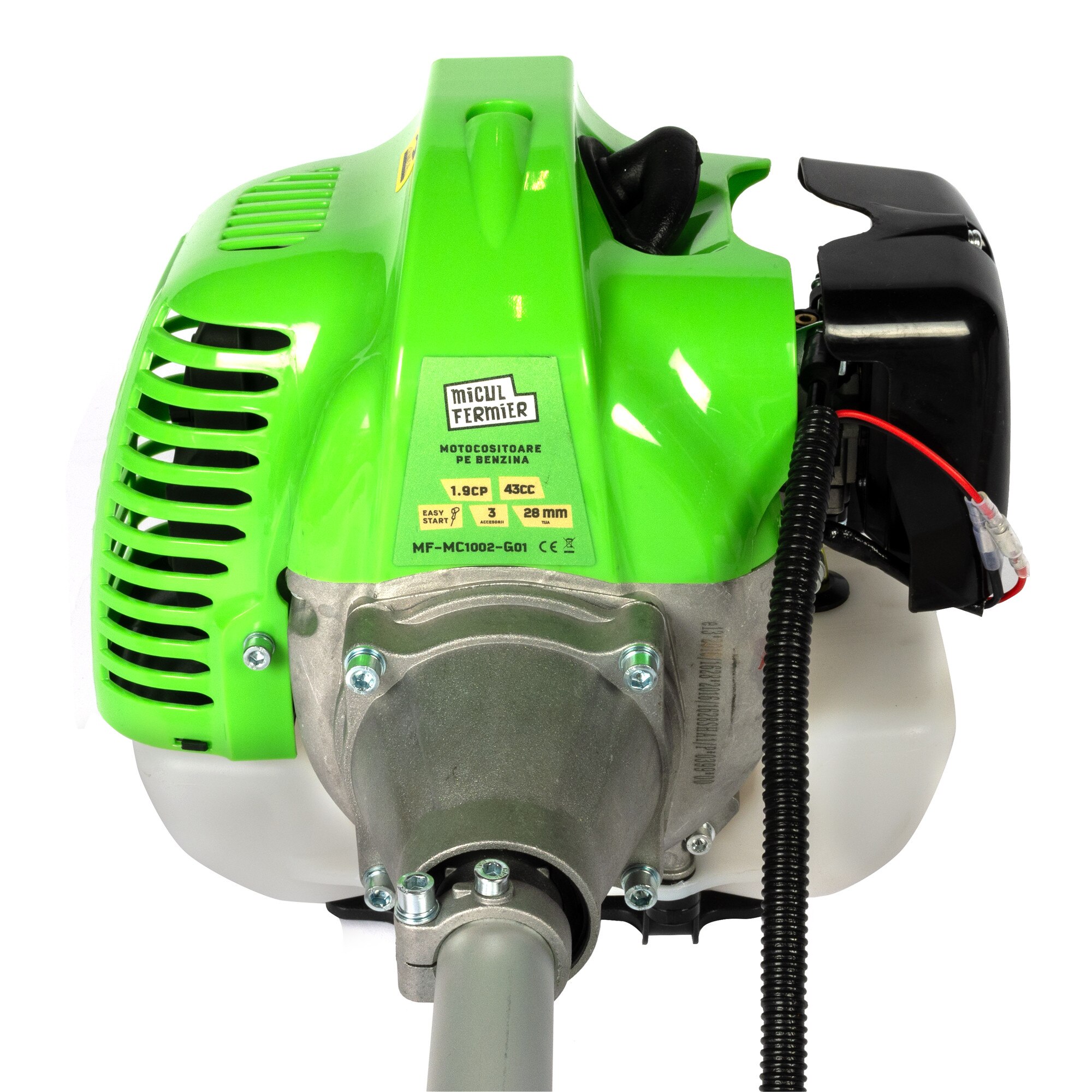 Motocoasa Micul Fermier 1.9CP, 43CC, motor benzina 2T, pornire