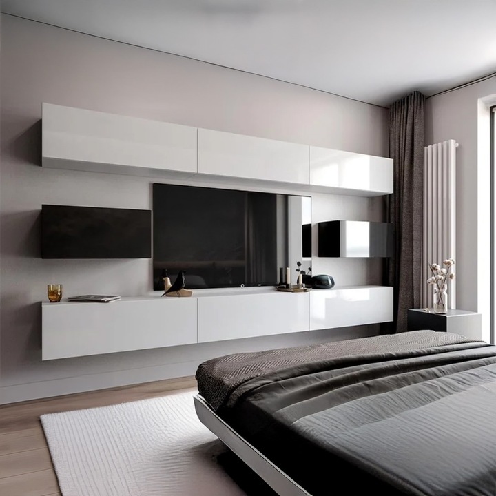 Living Modular Box-F3, 315 x 32 x 145 cm