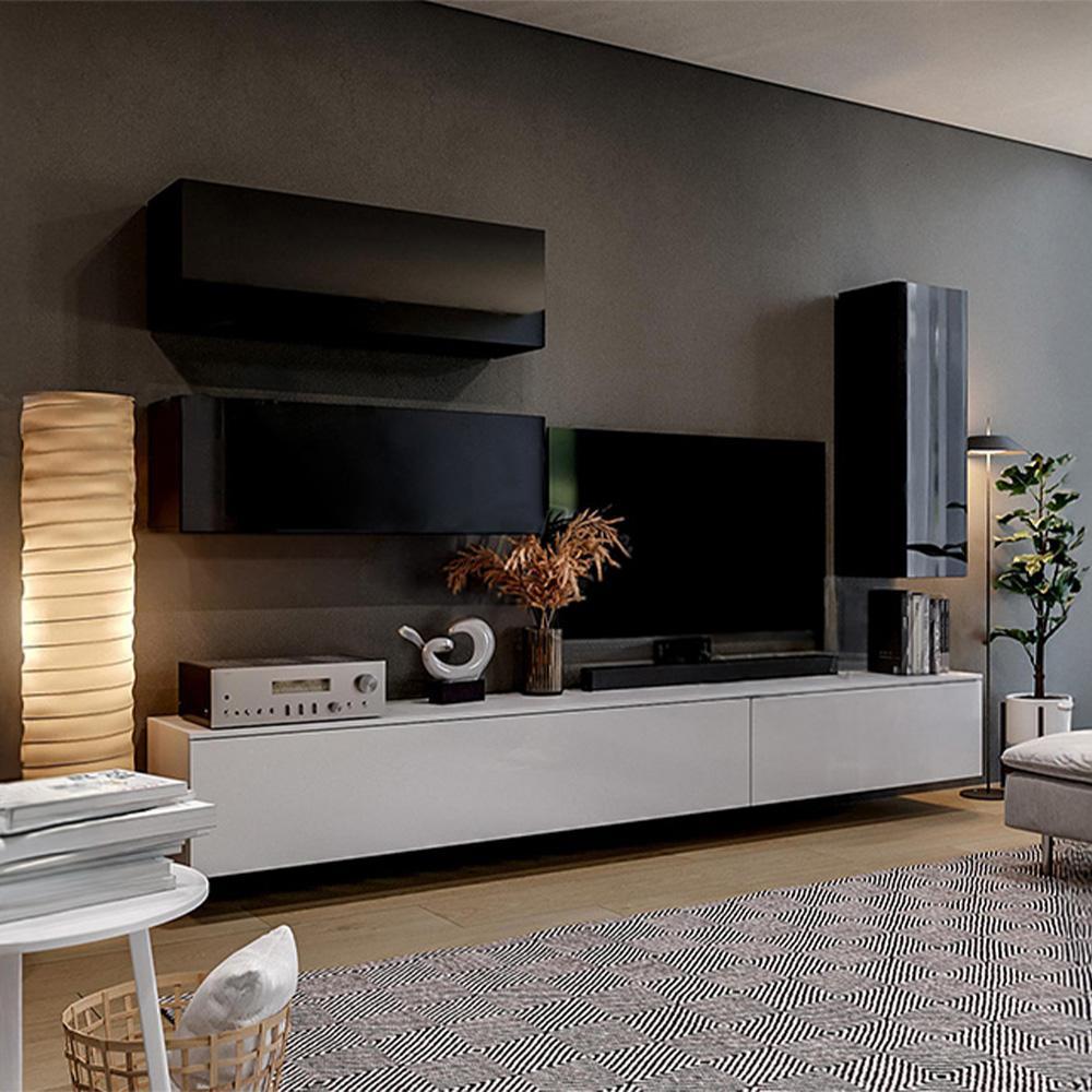 Living Box Unit Living Modular Box-TV3, 280 x 40 x 176 cm - eMAG.ro