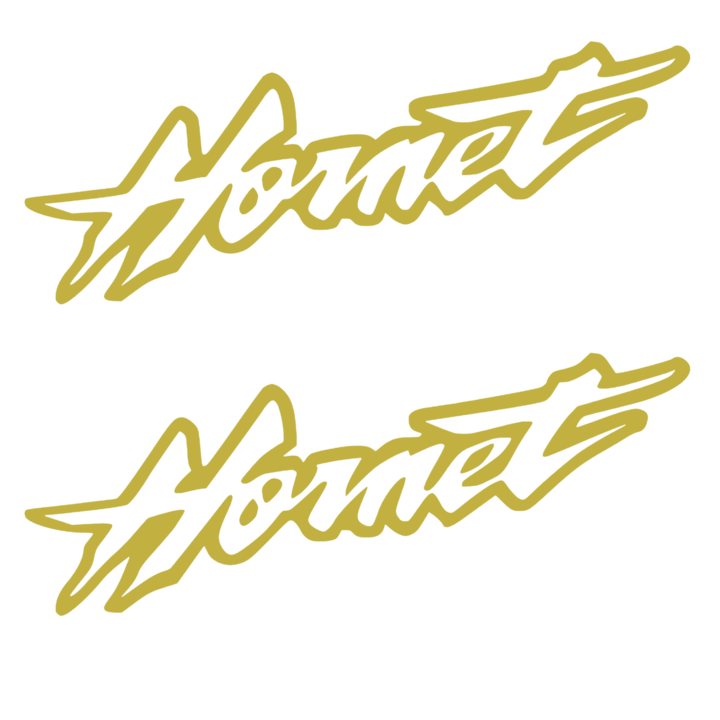 Sticker x2, Honda CB Hornet, Cupru, 20cm