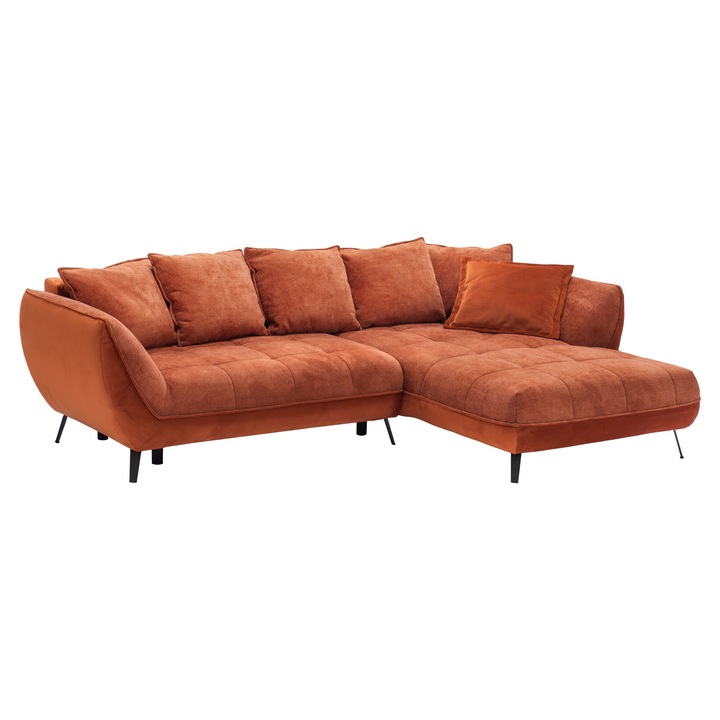 Coltar Extensibil Midway, Stofa Portocalie