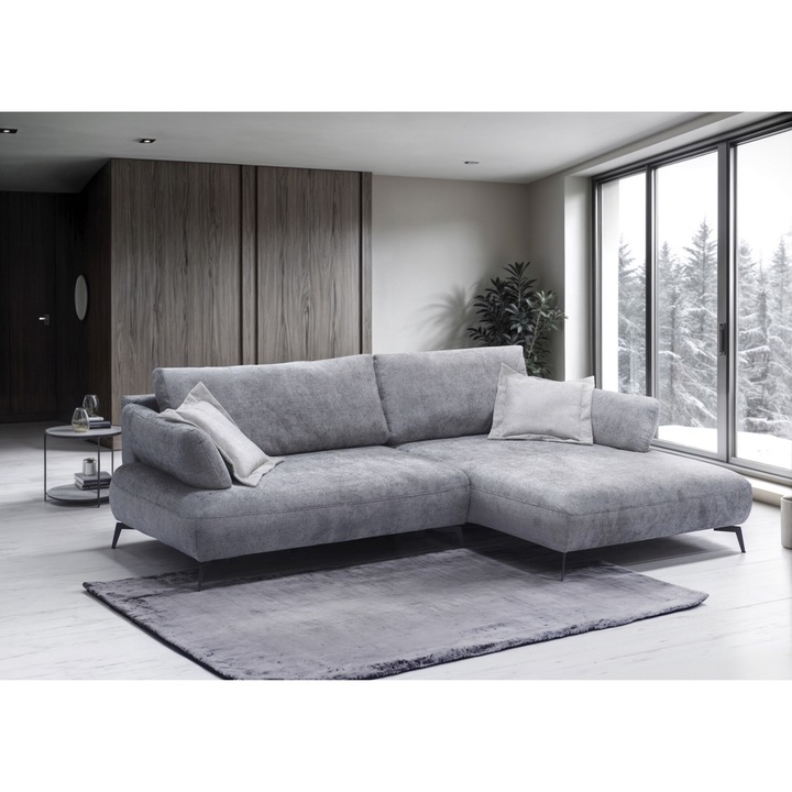 Coltar Extensibil Madison, Stofa Gri