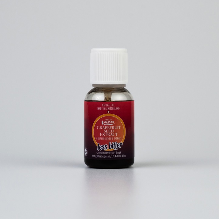 Extract din seminte de Grapefruit (ESG) Vivasan - mai putin amar - antioxidant, antifungic - 30 ml
