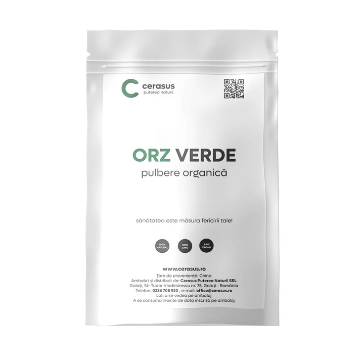 Orz Verde Pulbere Ecologica BIO Cerasus, 125g
