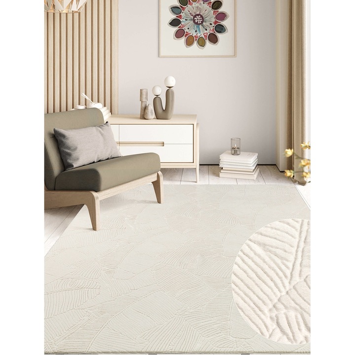 Modern szőnyeg Rio 3D Garden (Cream) 120x170cm Krém
