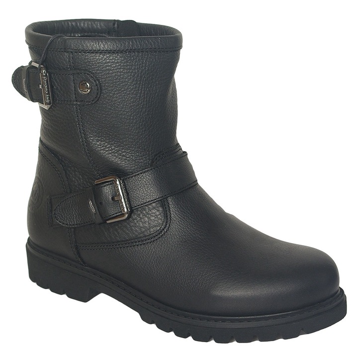 Botine dama Panama Jack, impermeabile, piele naturala, negru