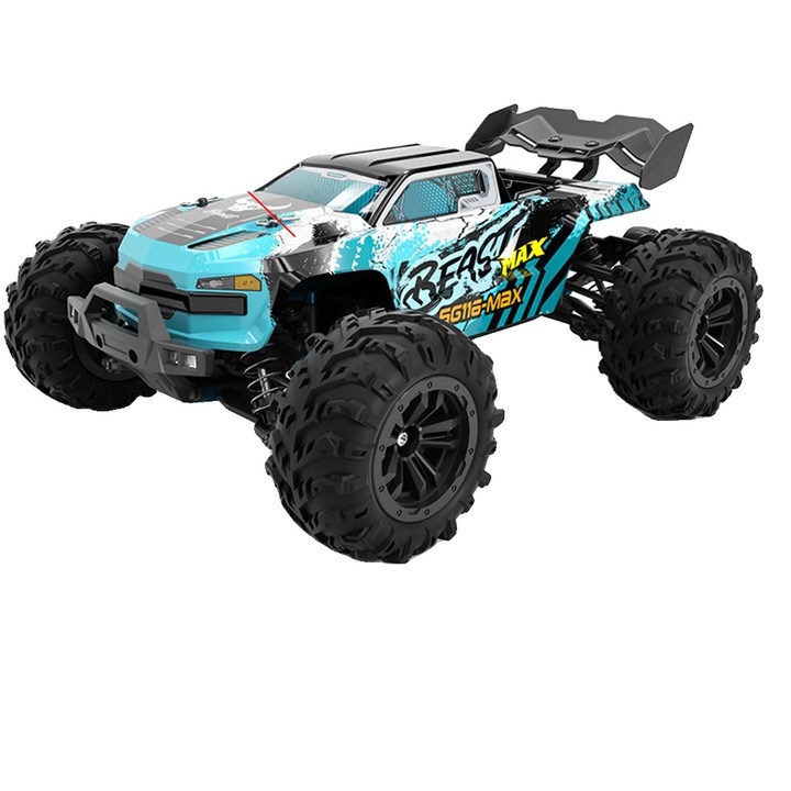 Masinuta RC Off-Road, 80 KM/H, 4WD, 30x23x11.5cm, set complet