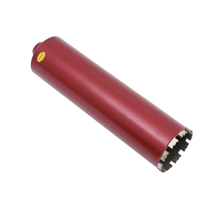 Burghiu diamantat, 112mm diametru de taiere, otel de calitate comerciala, lungime 450mm