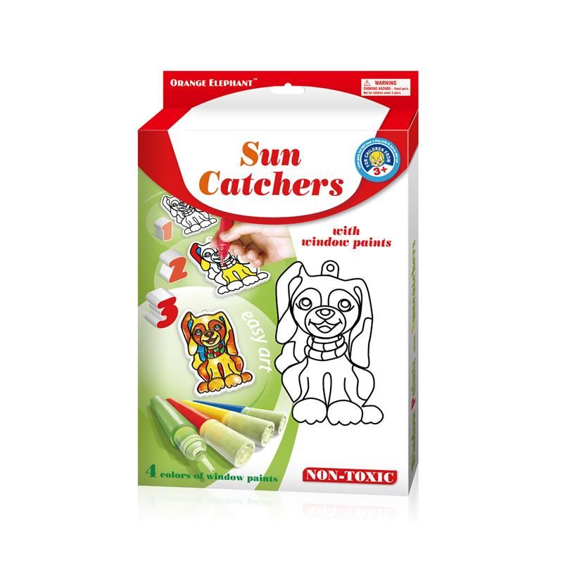 Set creatie pentru pictura Orange Elephant, Dog eMAG.ro