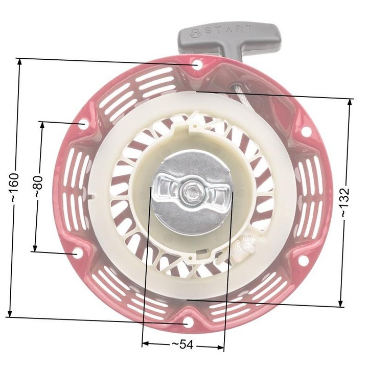 Generator pentru agregate CEDRUS Parts, metalice, compatibil cu Kipor, Loncin, Lifan, Zongshen, 168