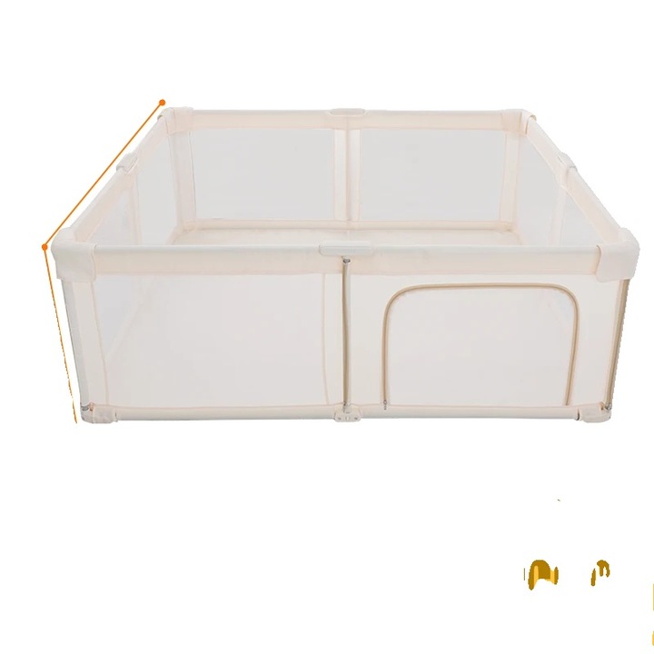 Tarcuri copii, bej, 180x200x70cm, constructie metalica durabila, set de dimensiuni disponibile