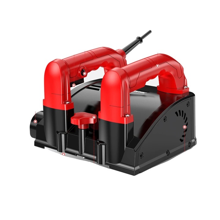 Slefuit cu rindeau electric, 1200W, design ergonomic, 160mm, 24.5x22x16.5cm