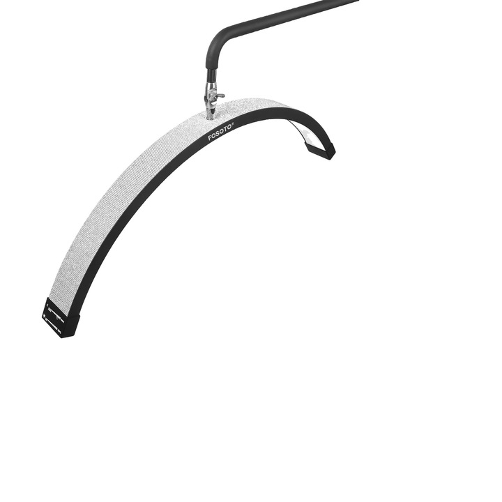 Lumina LED profesionala cu trepied, 45W, temperatura de culoare ajustabila, dimensiune 70cm