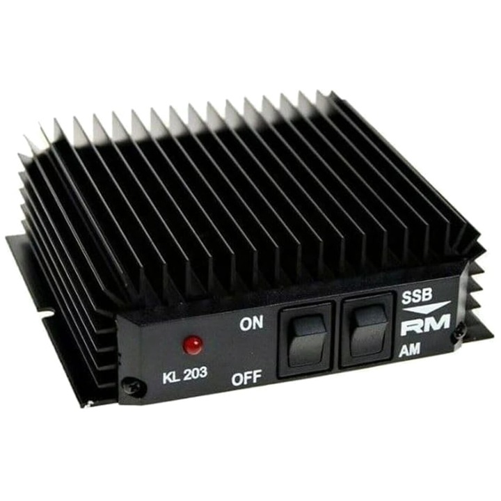 RM KL-203 erősítő 100W, 200W SSB, 18-30 MHz, 109x125x35 mm