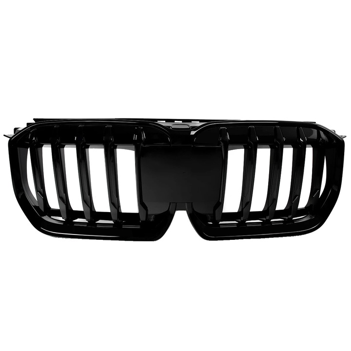 Предна решетка за BMW X1 U11 U12 M Sport 2022-2024 черна гланц лесен монтаж