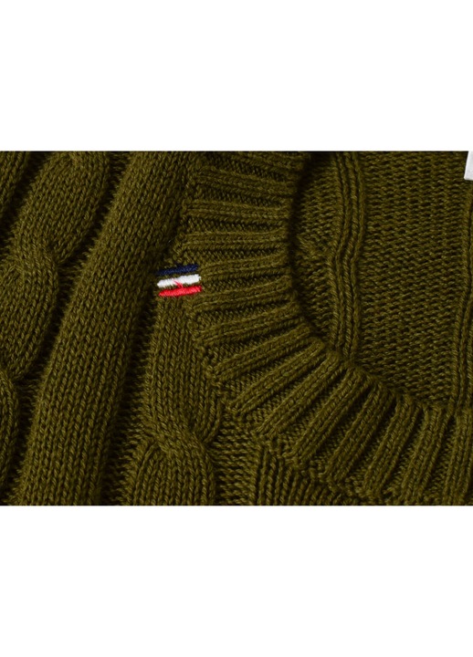 Мъжки пуловер BERT US40 173 005 000413 346, US Polo Assn, Памук/Кашмир, Кафяв