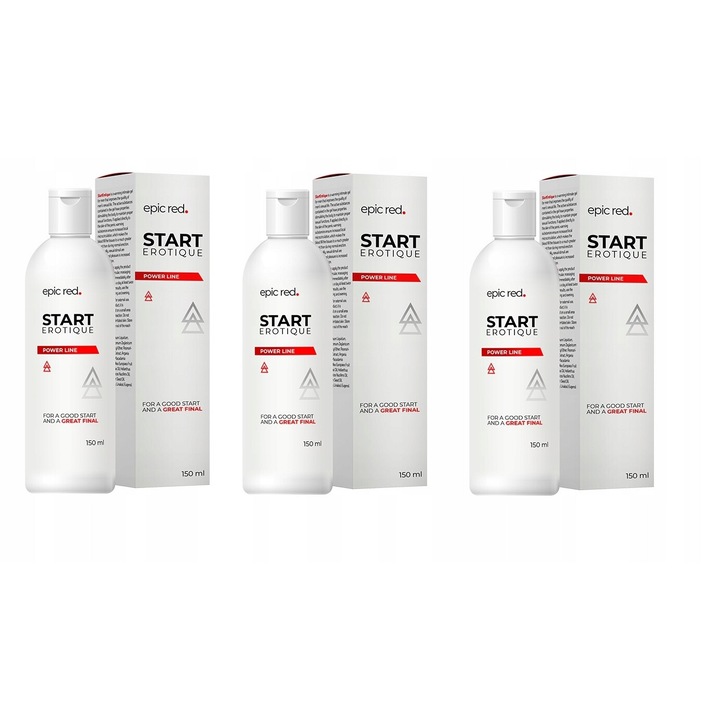 3x START EROTIQUE - Gel pentru barbati si femei cu marirea penisului || 150 ml