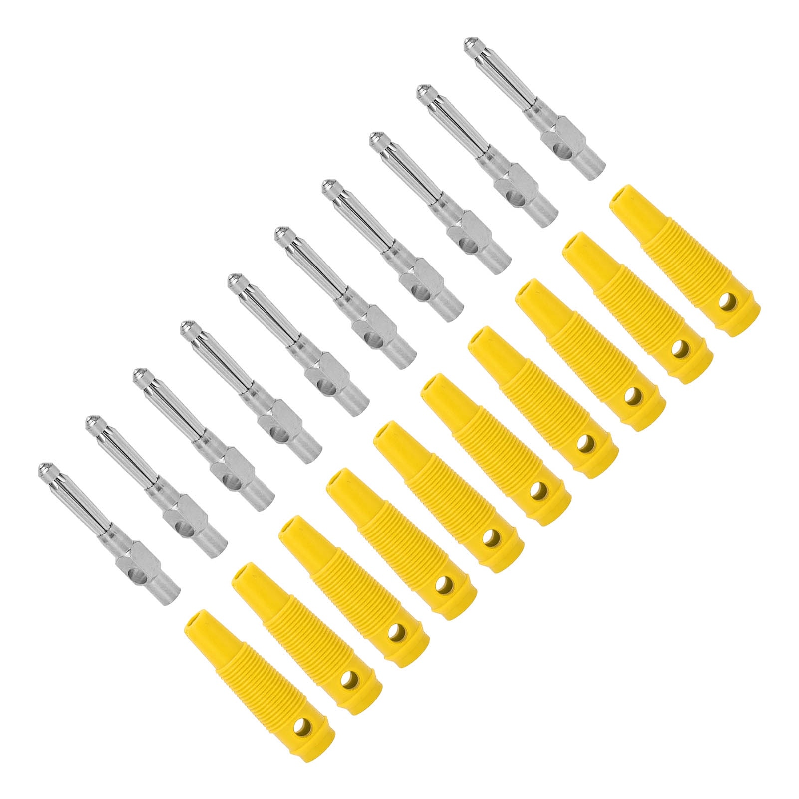 Set 10 bucati conectori banana 4mm, BGHYHYHI, cu capacitate 32A