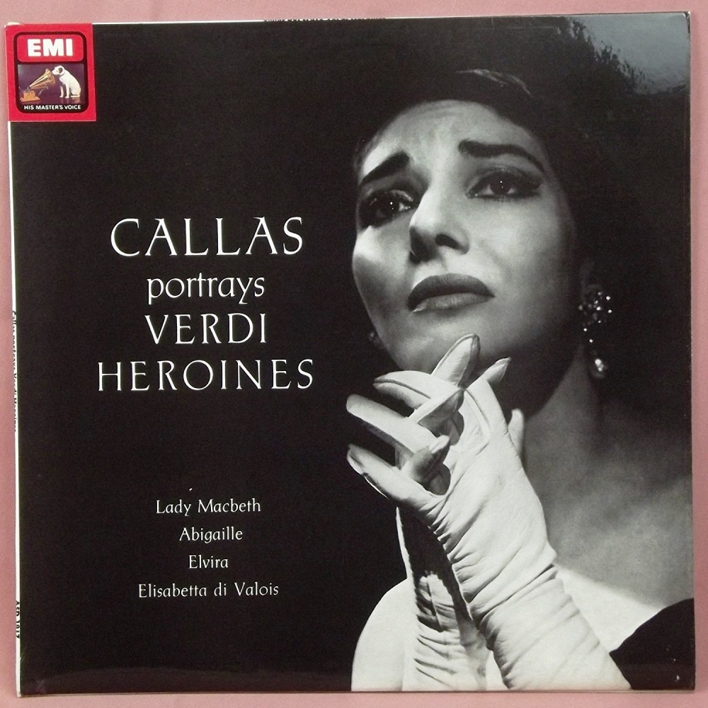 Maria Callas-Callas Portrays Verdi Heroines-LP