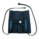 Accesoriu suplimentar pentru aparatul de drenaj limfatic Gesberg Presso Health - pantaloni anti-celulitici, 4 camere, marime universala, negru, EAN 5906251673039