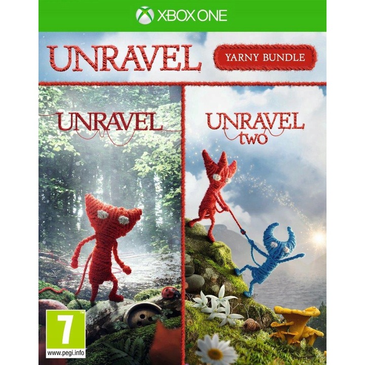 Licenta Joc Unravel Yarny Bundle 1+2 Xbox One/X/S Key (Cod Activare Instant)