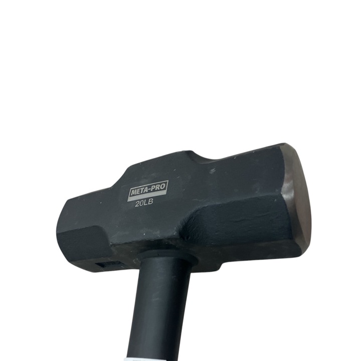 META-PRO - чук с дръжка от фибростъкло 20 LB червено черен цвят