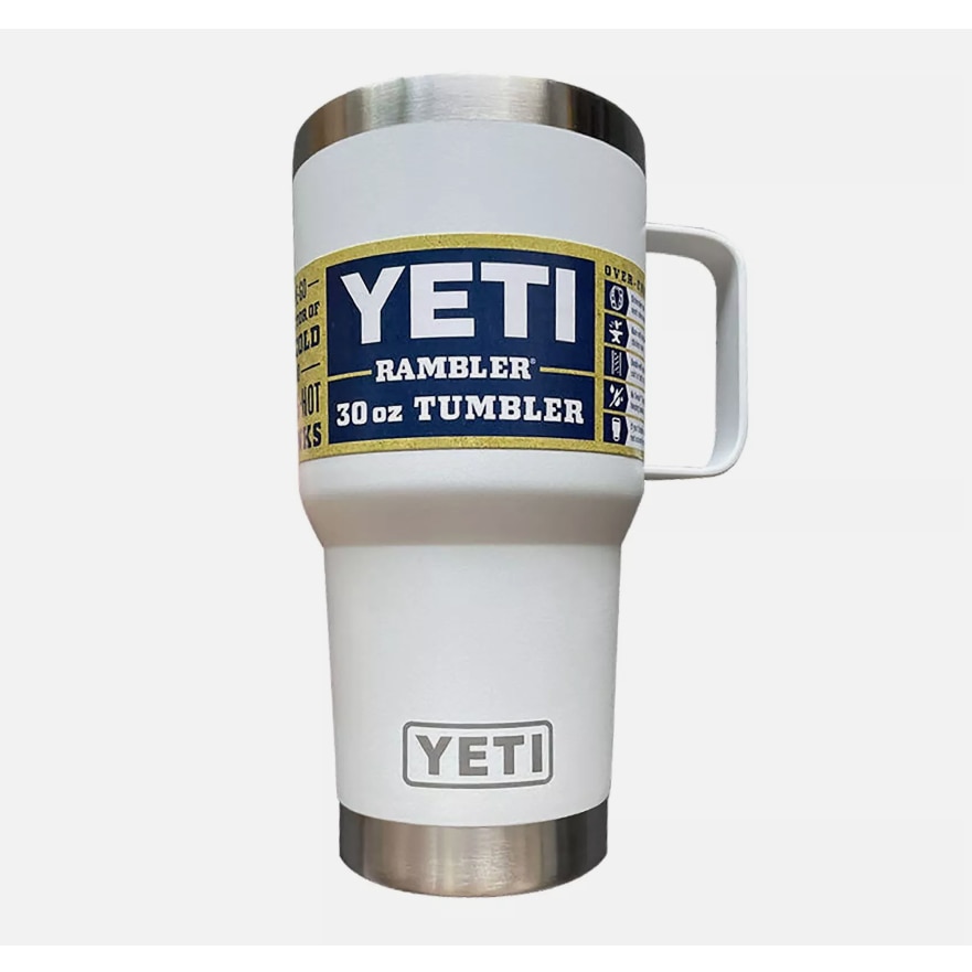 Termos cu maner YETI Rambler 30oz din otel inoxidabil, izolatie