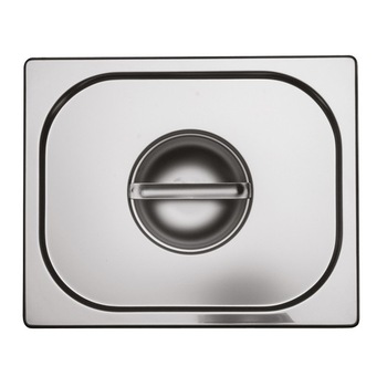 Capac inox penntru tava gastronorm 2-1 650x530 mm Capac inox penntru tava gastronorm 2-1 650x530 mm