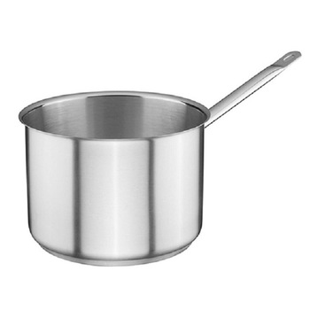 Cratita inox cu coada fara capac 3,75lt 20x13cm Cratita inox cu coada fara capac 3,75lt 20x13cm