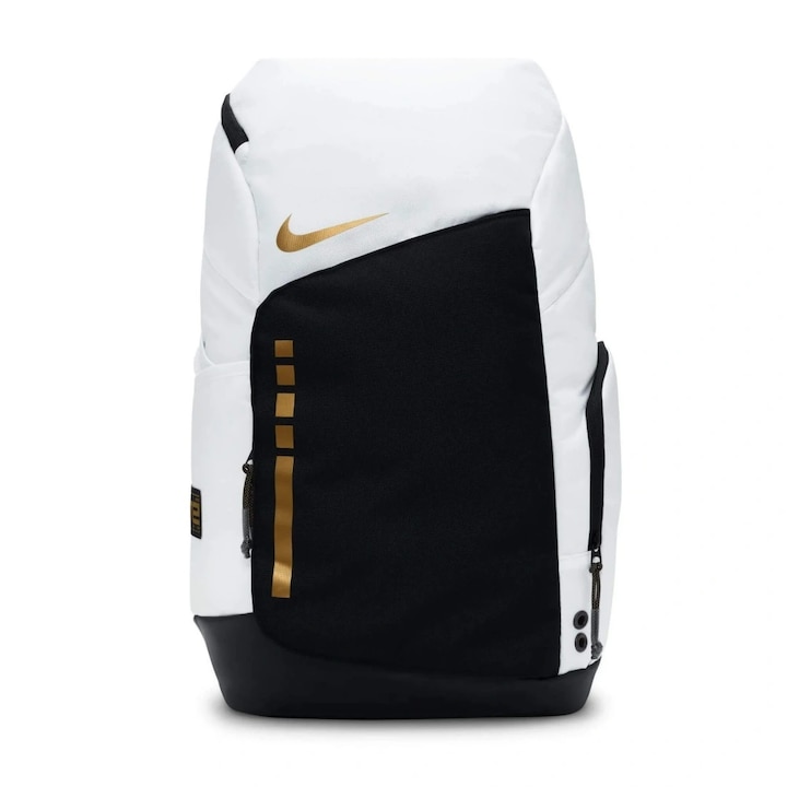 Раница, Nike Hoops Elite Air, 47cm x 28cm x 19cm - Бяло злато