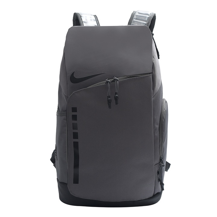 Раница, Nike Hoops Elite Air с меки презрамки, 47cm x 28cm x 19cm - сиво