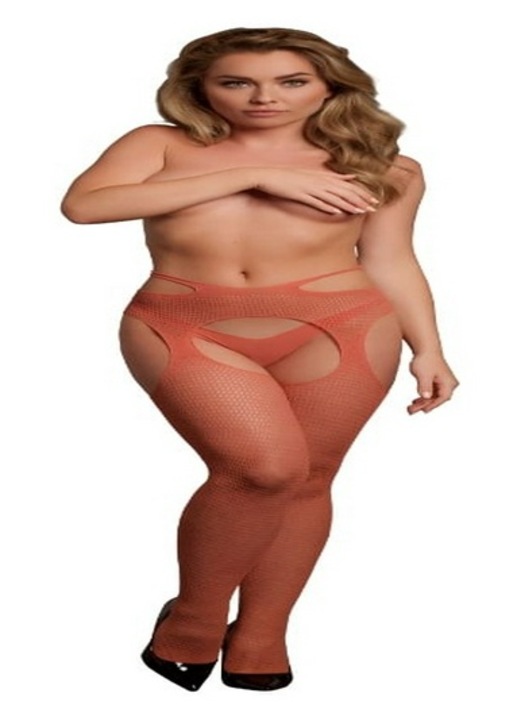 Colanti sexy, VERITE LE DESIR, Rosu, One Size