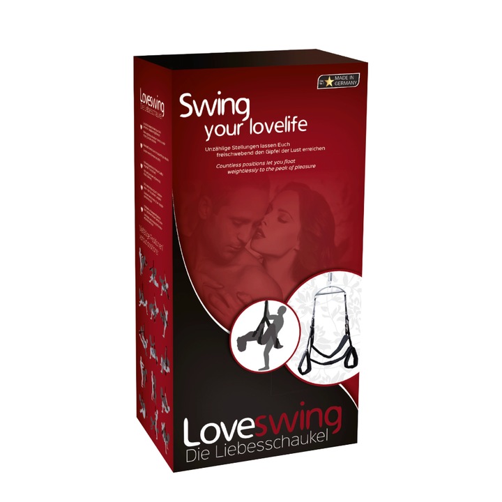 Люлка за Секс Joydivision Multi Vario, Метал/ПЕ, Черен