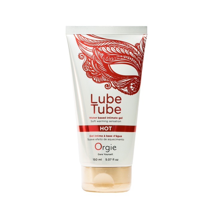 Orgie Lube Tube síkosító, forró, melegítő hatású, 150 ml