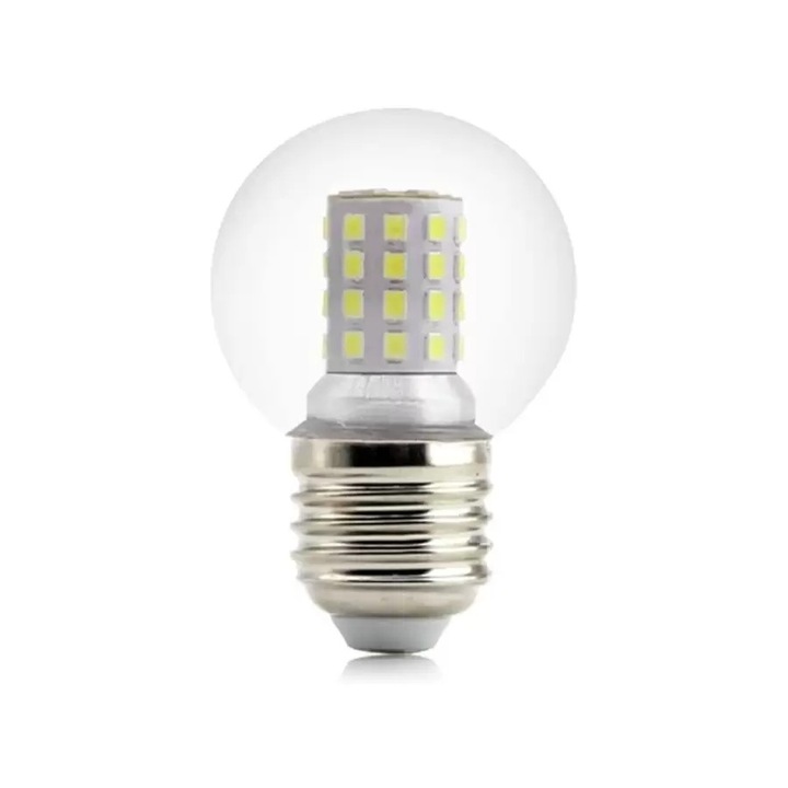 LED крушка E27 6W студена светлина