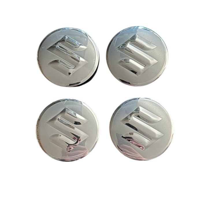 4db keréksapka készlet 56, 6mm Suzuki ezüst kompatibilis/csere könnyűfém felni