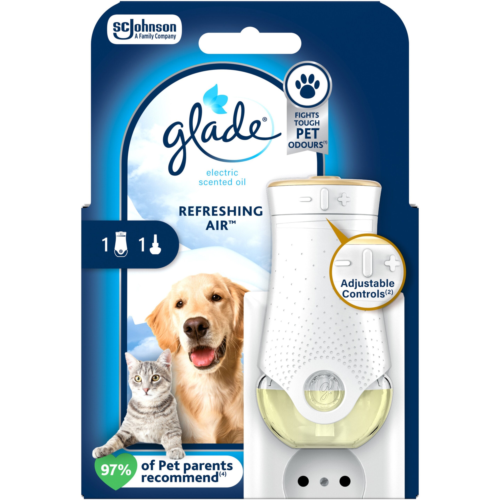 Aparat Electric Refreshing Air Glade, 20ml